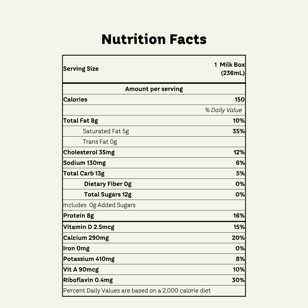 Organic Whole Milk - MTG