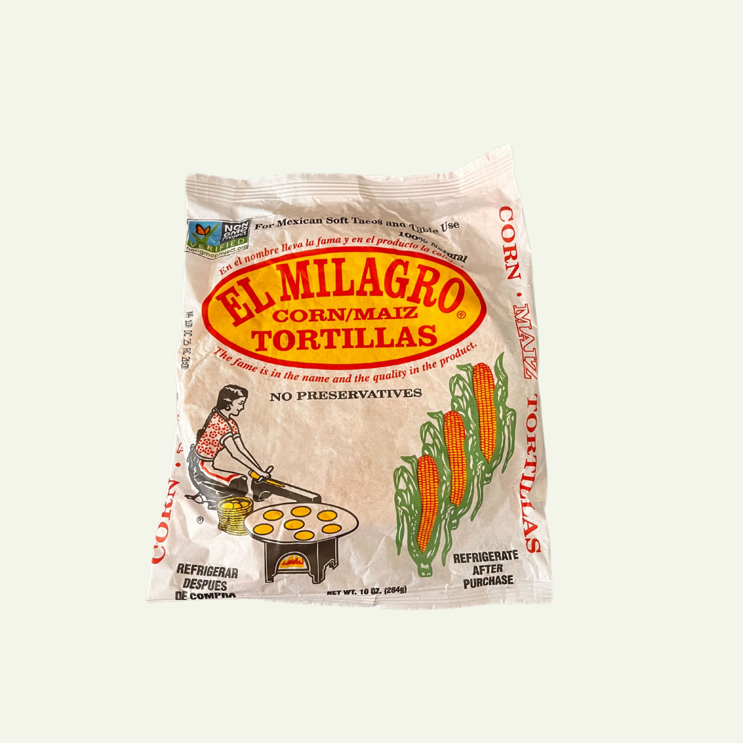Tortilla, El Milagro Corn Tortilla 6"