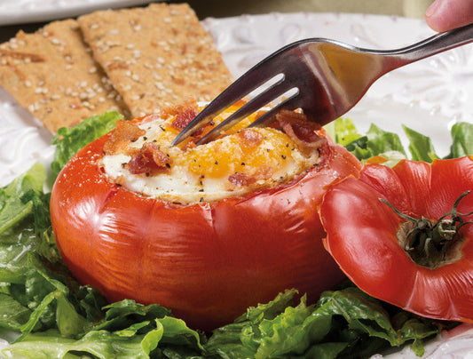 Baked Egg 'n' Tomato Cups