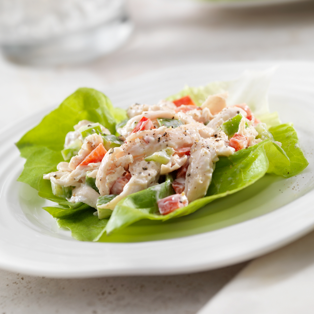 Chicken Salad Lettuce Wraps (Ochsner Bariatric)