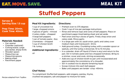 Stuffed Peppers Meal Kit